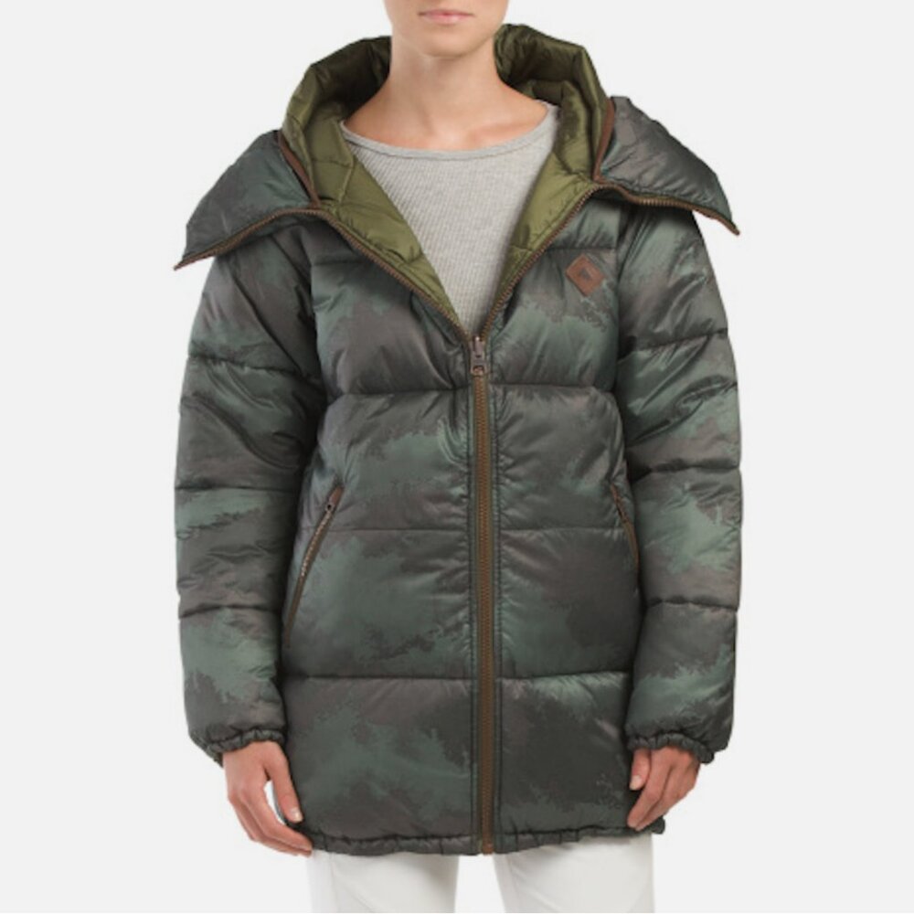 Burton Oil Camo Logan Reversible Dryride Jacket